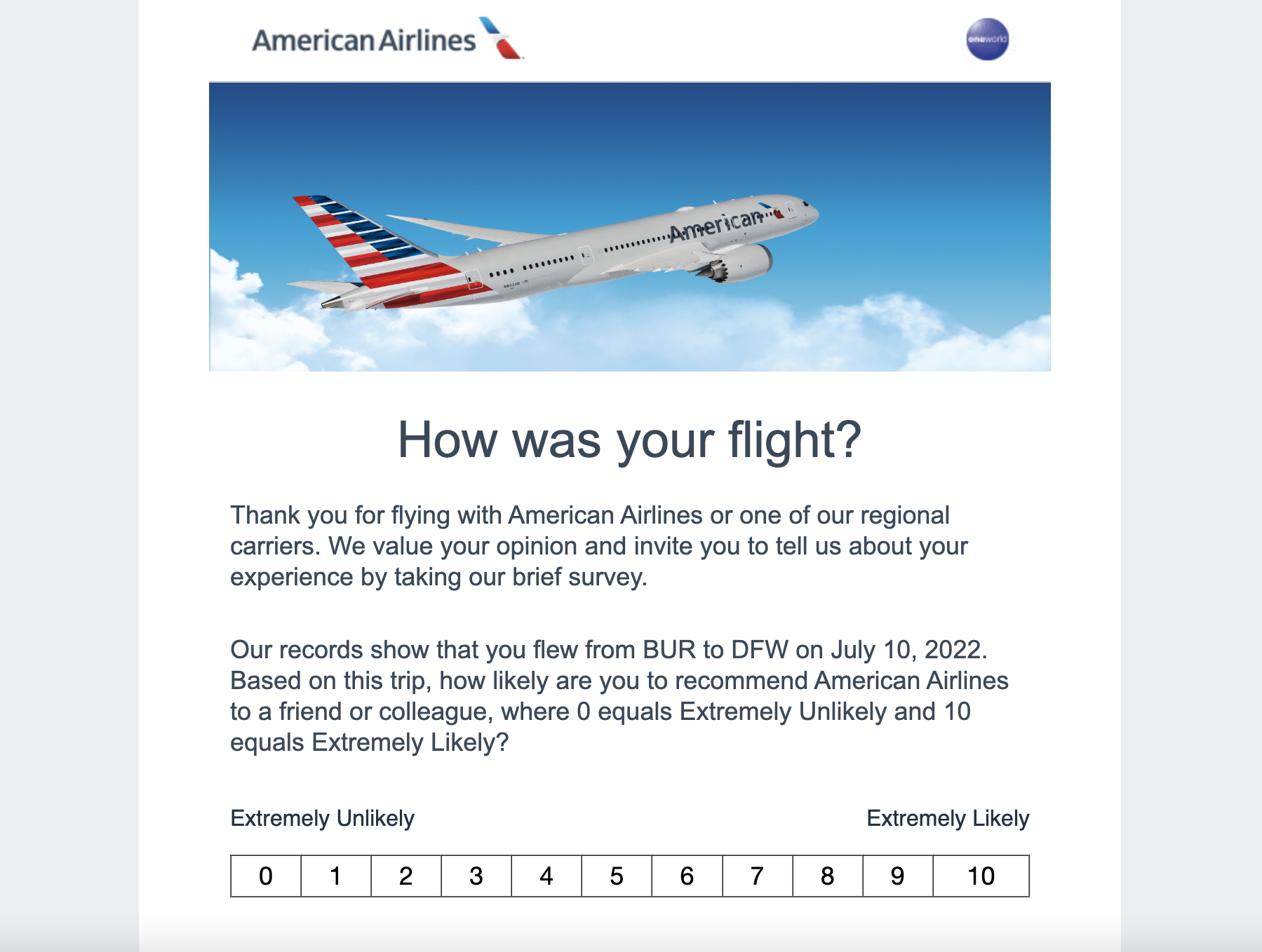 american airlines customer engagement