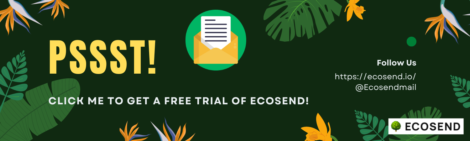 EcoSend free trial